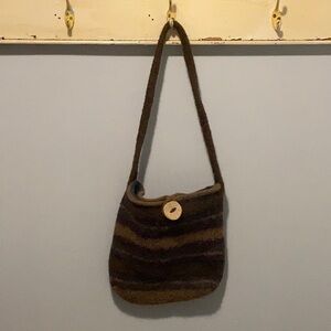 𝅺HANDMADE Boiled Wool Purse